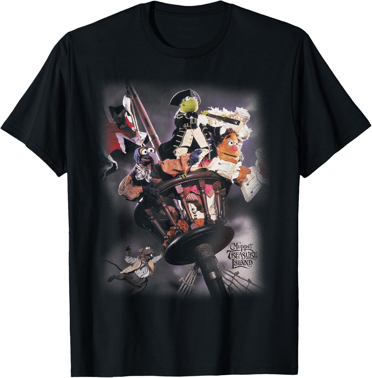 Disney The Muppets Muppet Treasure Island Kermit Fozzie Bear T-Shirt
