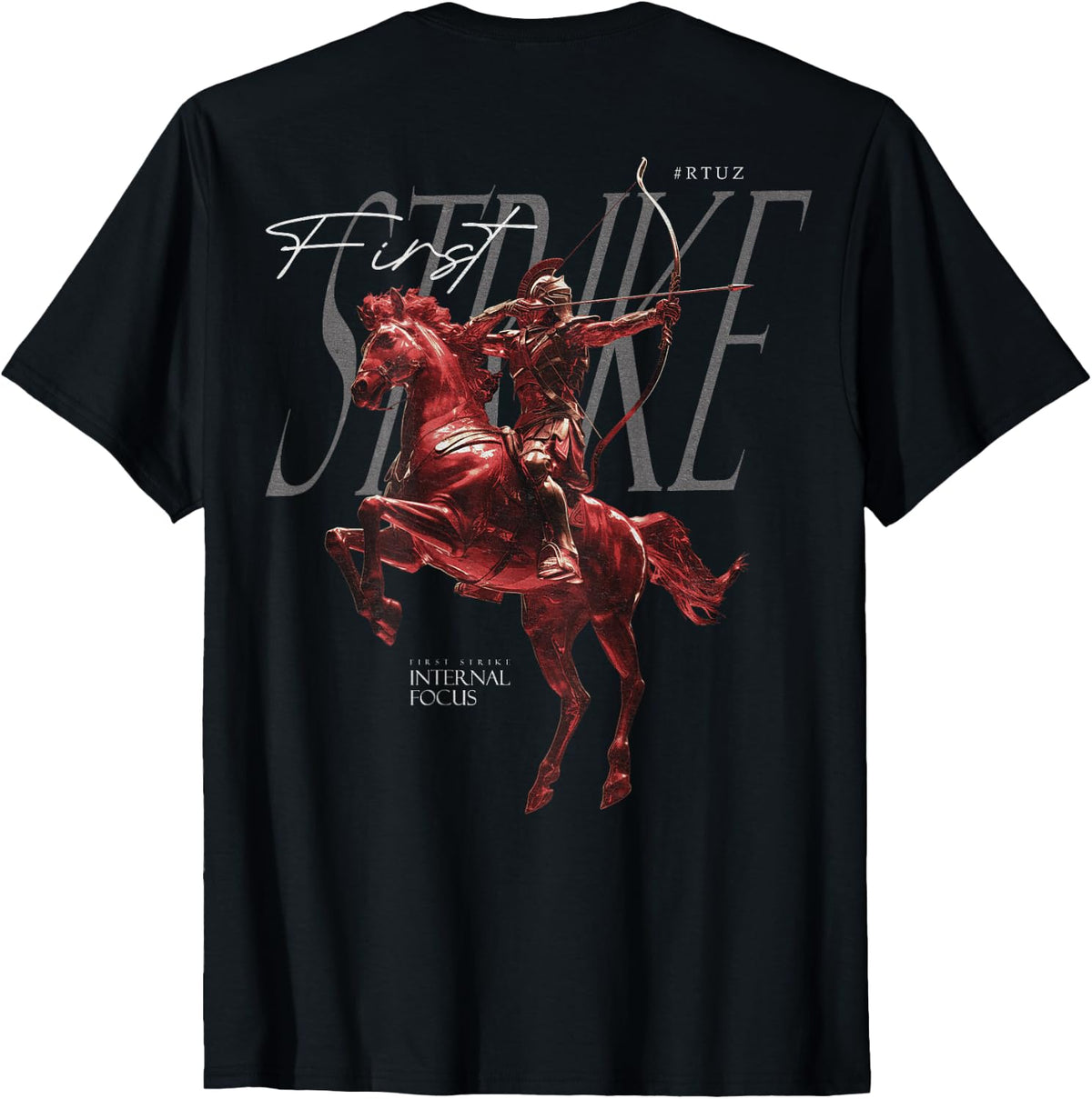 Hip Hop Urban Y2K Retro Vintage Edgy Back Print Streetwear T-Shirt