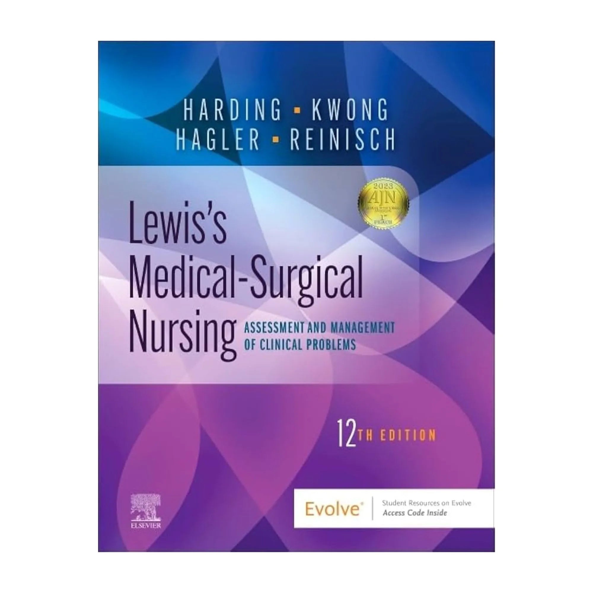 Lewis’s Medical Surgical Nursing 12th Edition by Harding, Kwong, Hagler & Reinisch (2022)