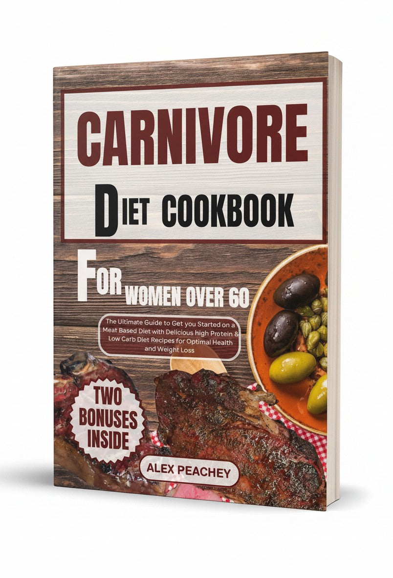 CARNIVORE DIET COOKBOOK FOR WOMEN OVER 60: The Ultimate Guide to Get you Started on a Meat based Diet with Delicious High Protein & Low Carb Diet ... Health and Weight Loss (CARNIVORE DELIGHTS) by ALEX PEACHEY