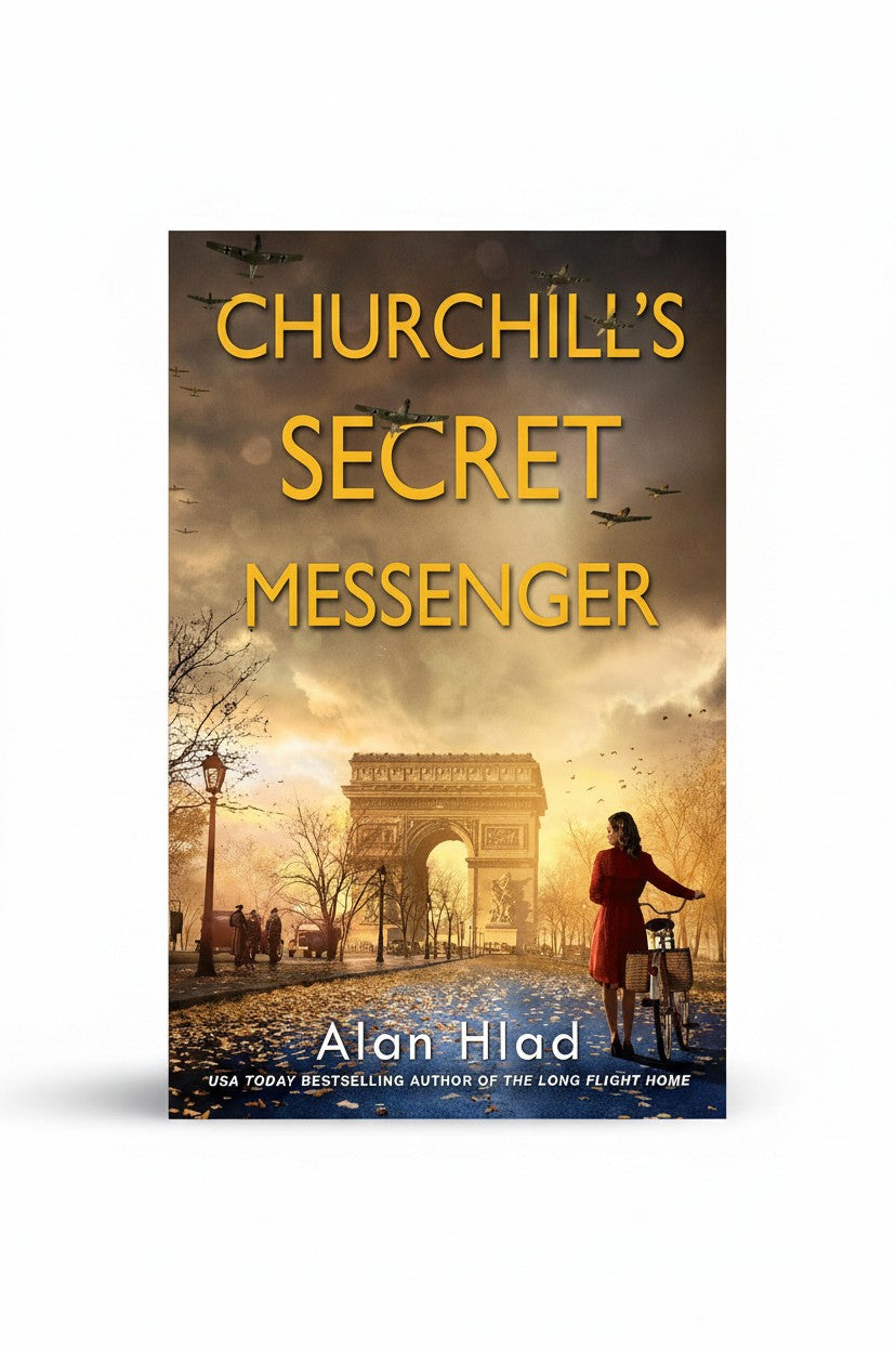 Churchill's Secret Messenger: A WW2 Novel of Spies & the French Resistance by Alan Hlad