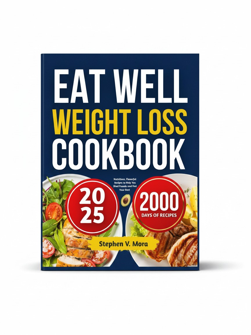 EAT WELL WEIGHT LOSS COOKBOOK: Nutritious, Flavorful Recipes to Help You Shed Pounds and Feel Your Best by Stephen V. Mora