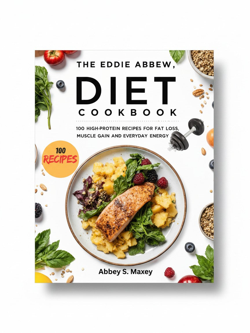 THE EDDIE ABBEW DIET COOKBOOK: 100 High-Protein Recipes for Fat Loss, Muscle Gain and Everyday Energy by Abbey S. Maxey