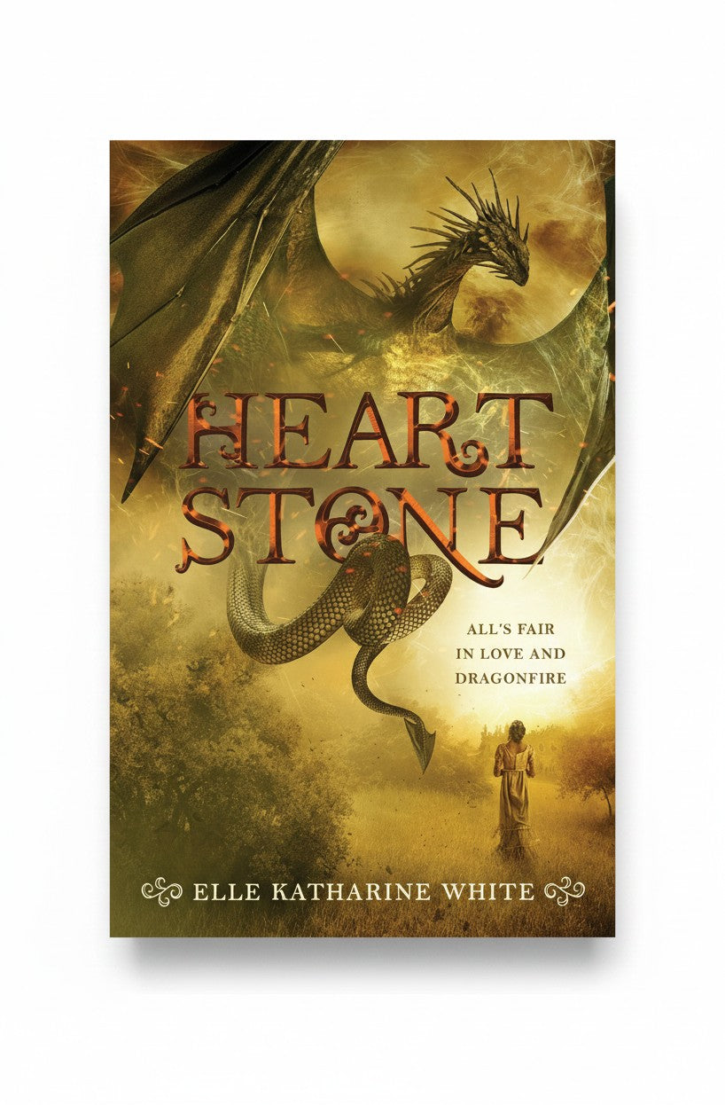 Heartstone: Where Pride and Prejudice Meets Dragons in an Epic Fantasy Romance – A Jane Austen Retelling (Heartstone Series, 1) by Elle Katharine White