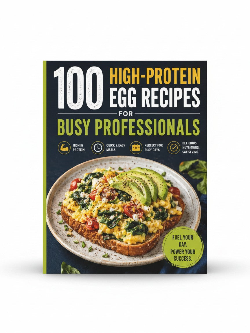 100 High-Protein Egg Recipes for Busy Professionals: Quick, Healthy, and Delicious Meals in 20 Minutes or Less by Vaibhav Deshmukh