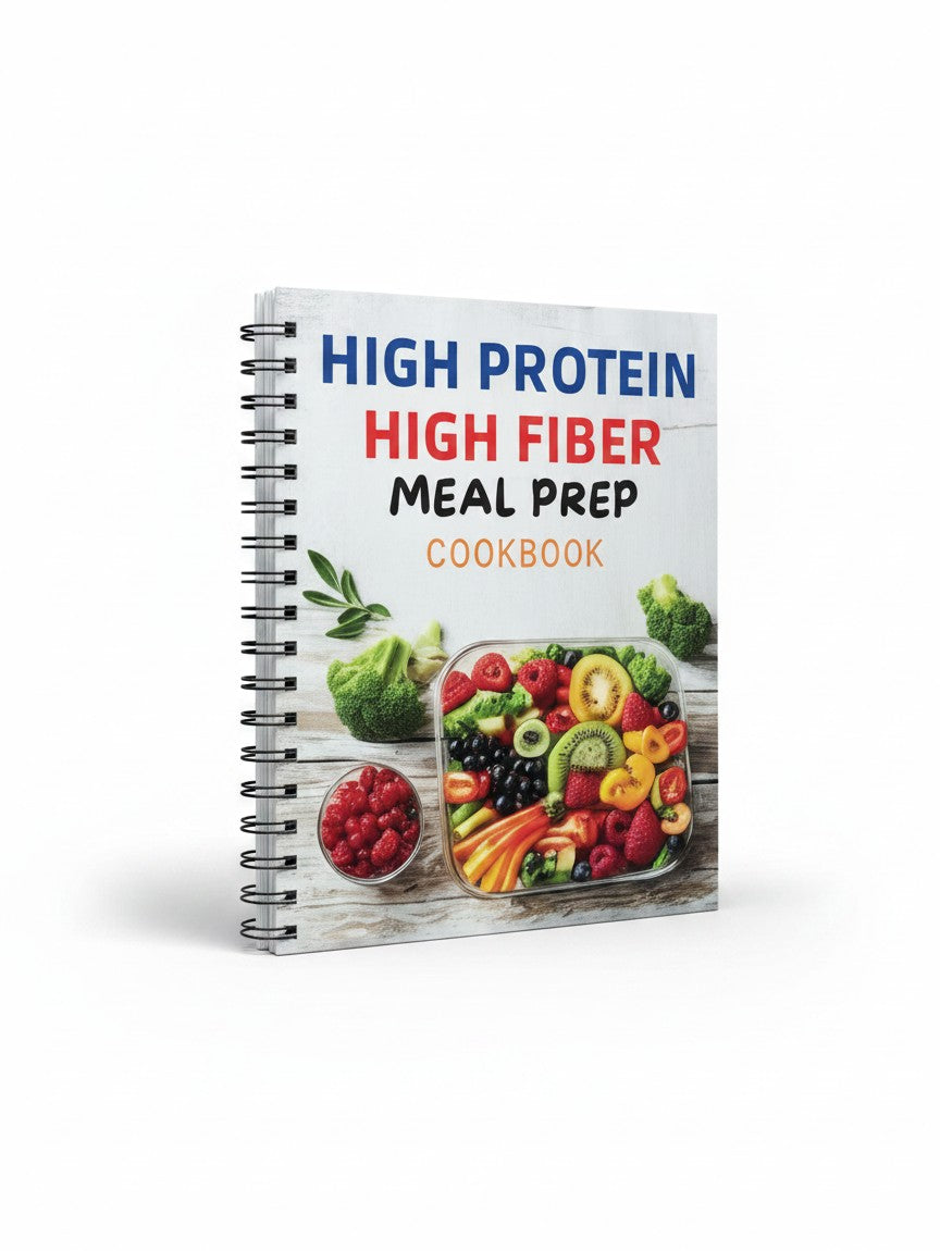 High Protein High Fiber Meal Prep Cookbook : Comprehensive Meal Prep Solutions for High Protein and High Fiber Diets That Fit Your Busy Schedule by Ken Turner