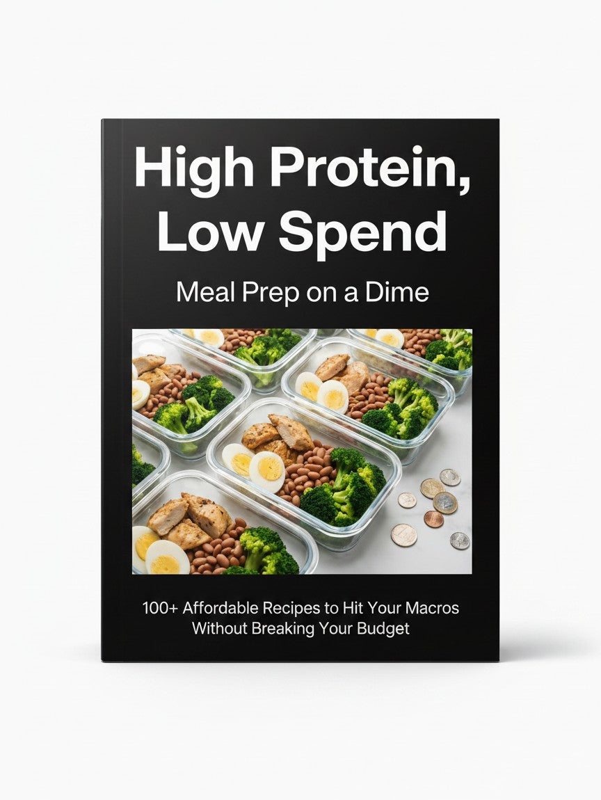 High Protein, Low Spend: Meal Prep on a Dime 100+ Affordable Recipes to Hit Your Macros Without Breaking Your Budget by MR FIYAZ SKETIOUI