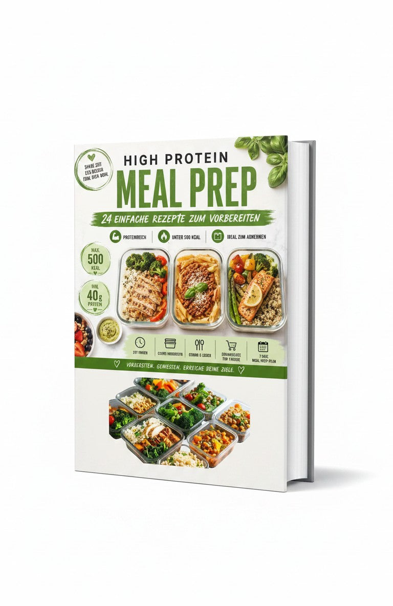 High Protein Meal Prep: 24 einfache Rezepte zum Vorbereiten (German Edition) by Lena Herzfeld
