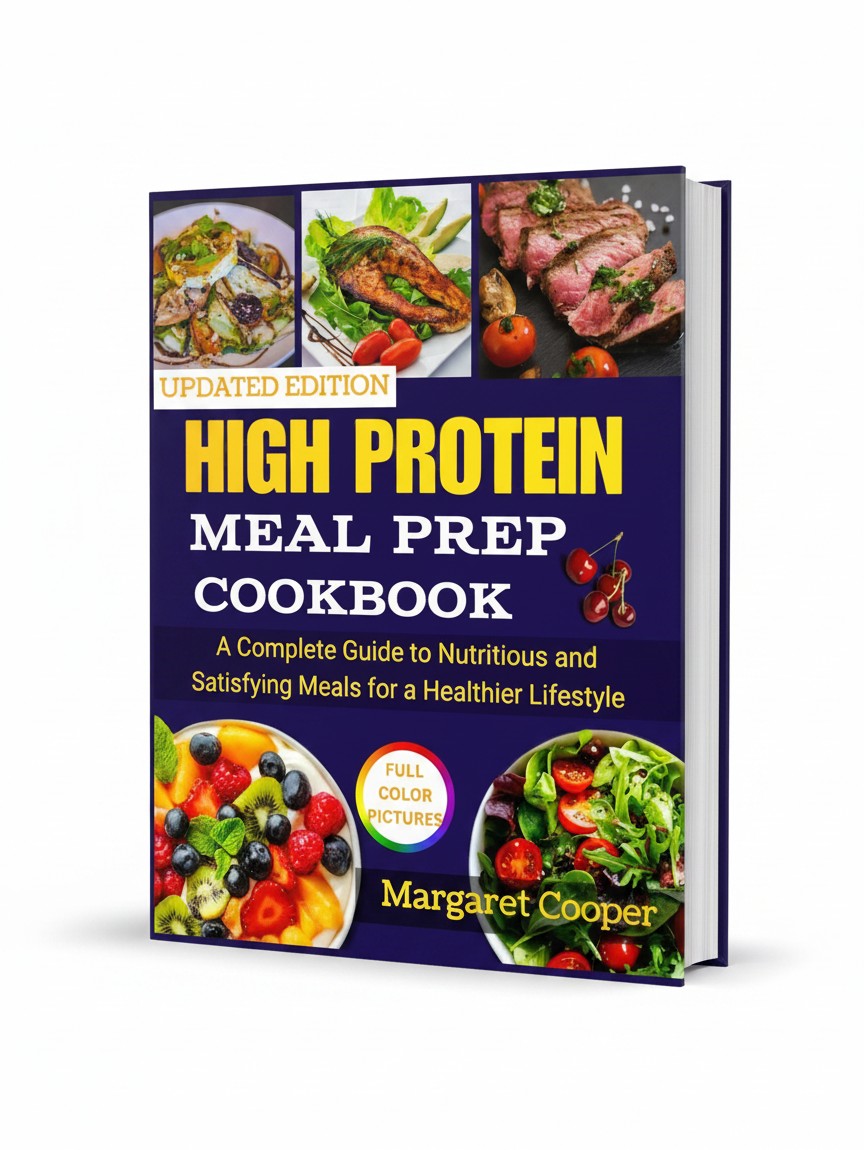 High Protein Meal Prep Cookbook: A Complete Guide to Nutritious and Satisfying Meals for a Healthier Lifestyle by Margaret Cooper