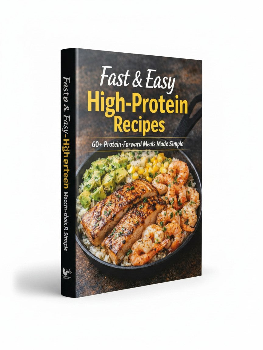 Fast & Easy High-Protein Recipes: 70+ Protein-Forward Meals Made Simple by Ali Hoefer White