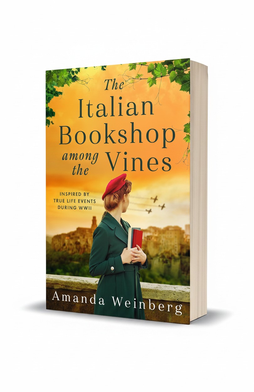 The Italian Bookshop Among the Vines: An absolutely gripping and heartbreaking WW2 historical novel, inspired by true events by Amanda Weinberg