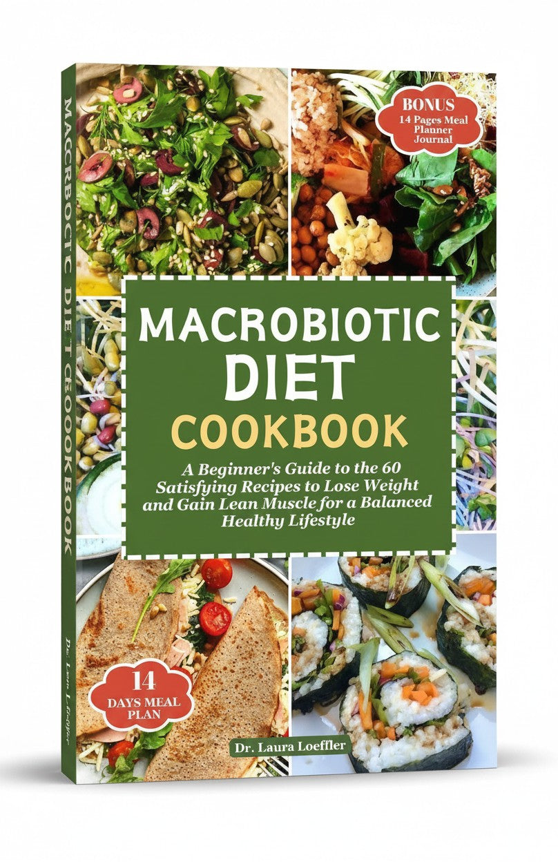 MACROBIOTIC DIET COOKBOOK: A Beginner's Guide to the 60 Satisfying Recipes to Lose Weight and Gain Lean Muscle for a Balanced Healthy Lifestyle by Dr. Laura Loeffler