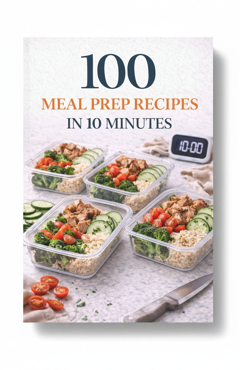 100 Meal Prep Recipes in 10 Minutes: Fast, Simple Meals for Busy Weeks and Real Life (100 Recipes) by Dominique Myers