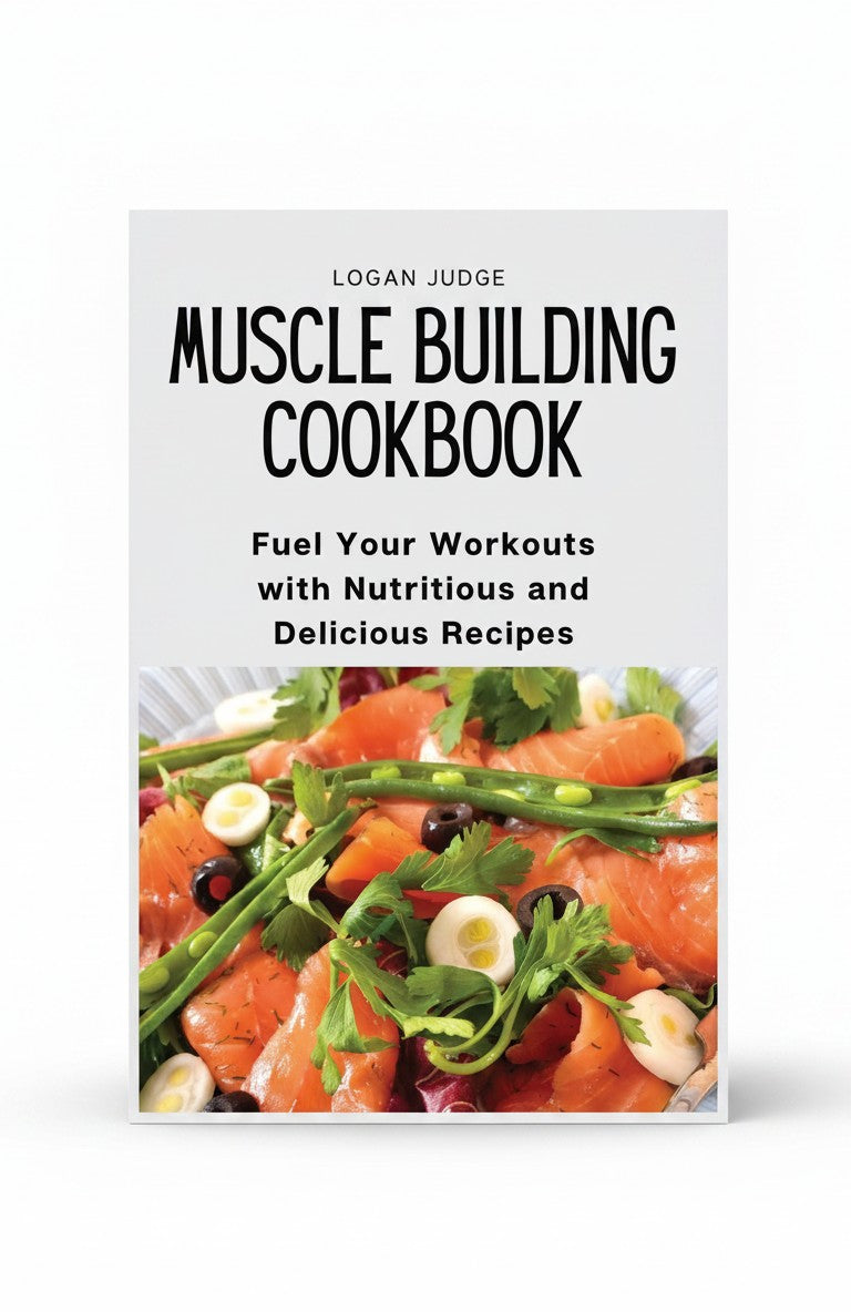 Muscle Building Cookbook: Fuel Your Workouts with Nutritious and Delicious Recipes by Logan Judge