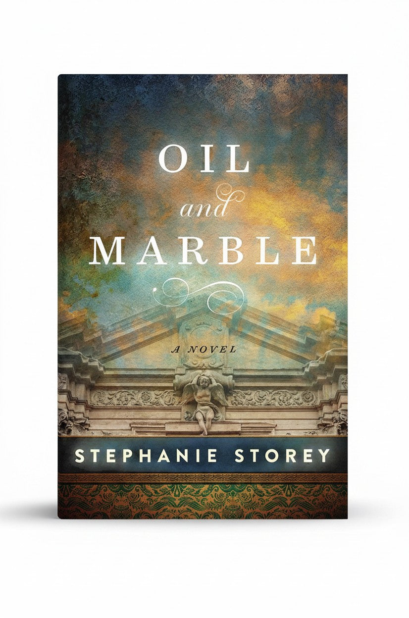 Oil and Marble: A Novel of Leonardo and Michelangelo by Stephanie Storey