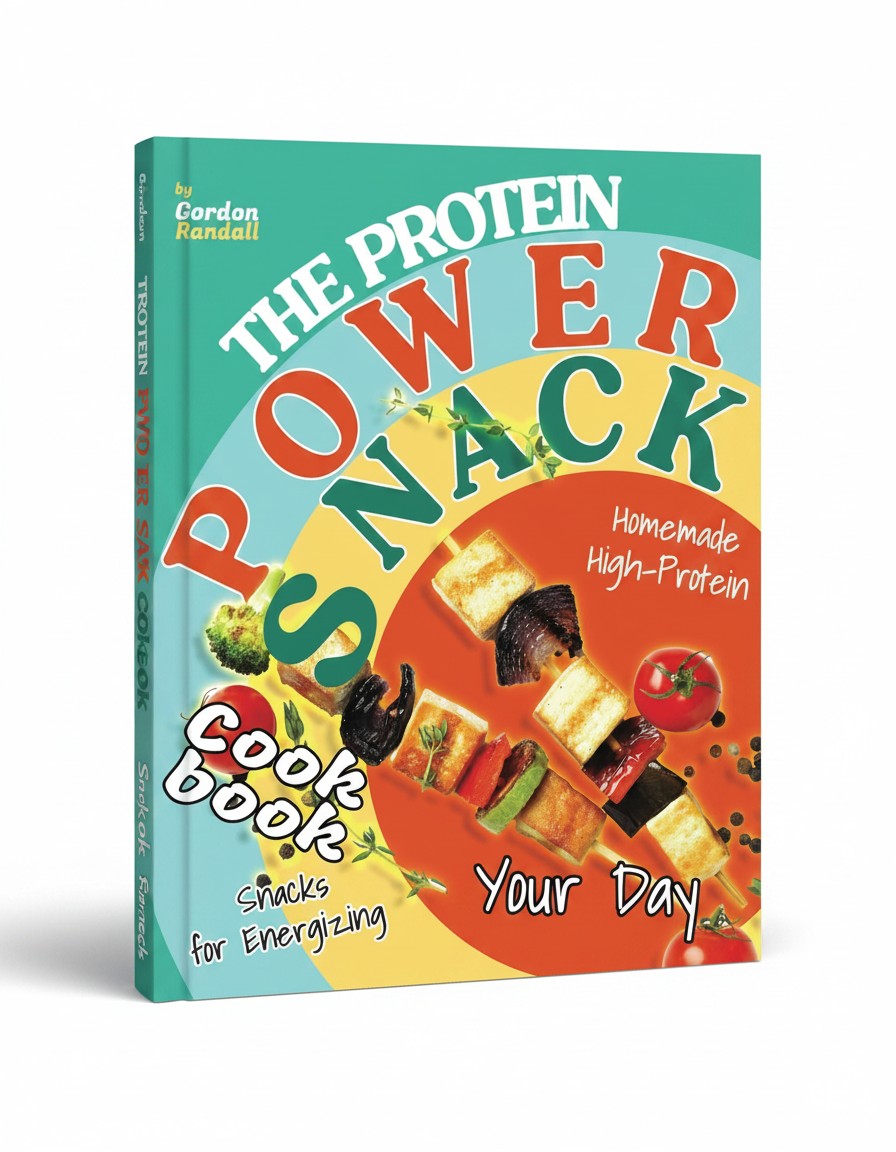 The Protein Power Snack Cookbook: Homemade High-Protein Snacks for Energizing Your Day by Gordon Randall