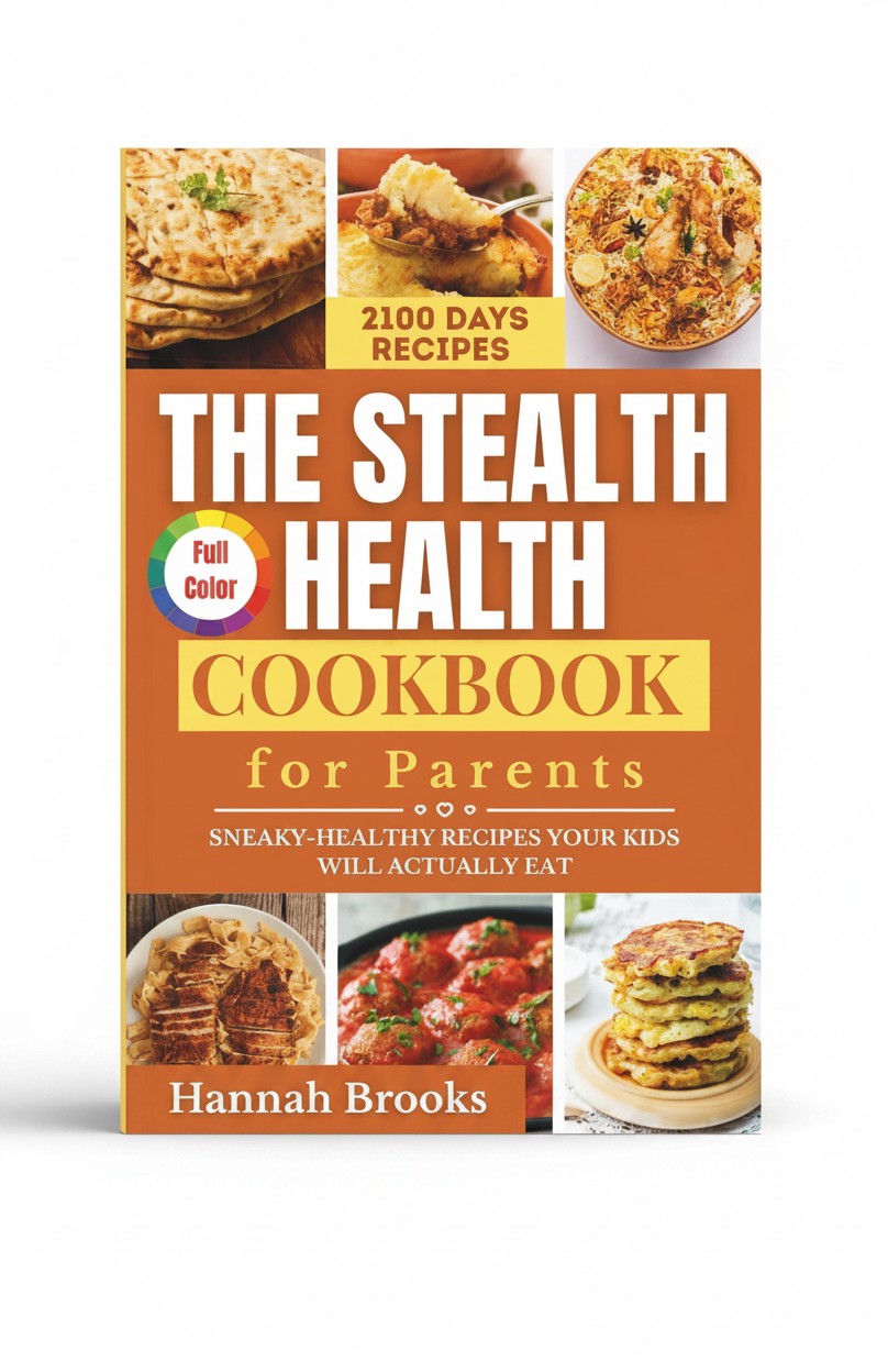 THE STEALTH HEALTH COOKBOOK FOR PARENTS: Sneaky-Healthy Recipes Your Kids Will Actually Eat by Hannah Brooks