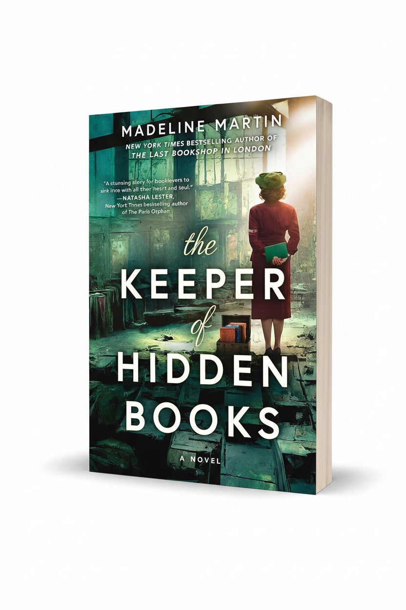 The Keeper of Hidden Books: A Novel – A BookBub Best Historical Fiction Selection Set in WWII Poland by Madeline Martin