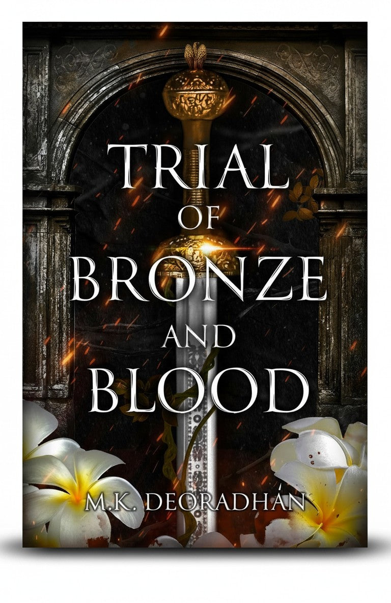 Trial of Bronze and Blood: A Fantasy Romance Novel by M.K. Deoradhán
