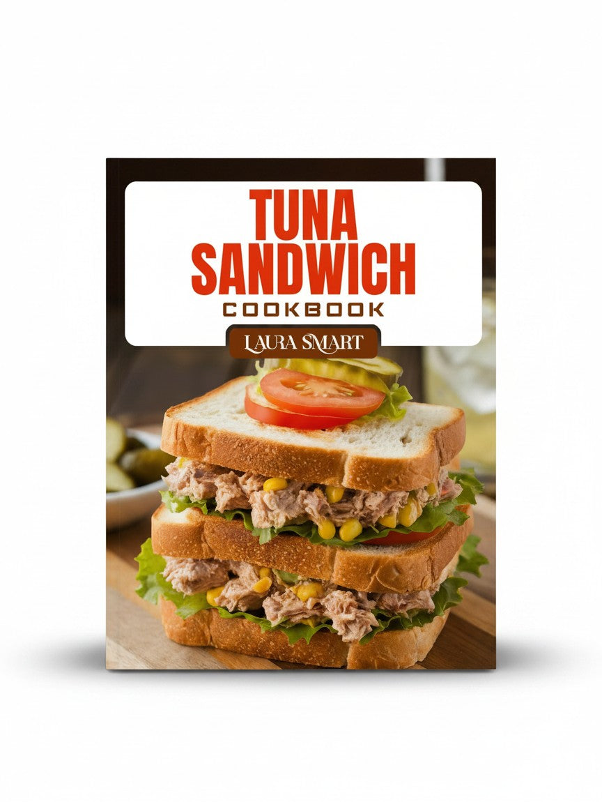 TUNA SANDWICH COOKBOOK: Tasty and Healthy Tuna Sandwich Recipes – Quick, High-Protein Lunches for Busy People and Sandwich Lovers (THE ULTIMATE LUNCH COOKBOOK FOR EVERYONE) by LAURA SMART