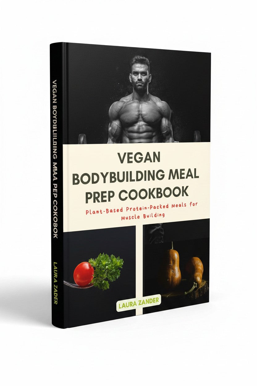 Vegan bodybuilding meal prep cookbook: Delicious & Nutritious Plant-Based Protein-Packed Meals for Muscle Building and Condition Improvement by Laura Zander