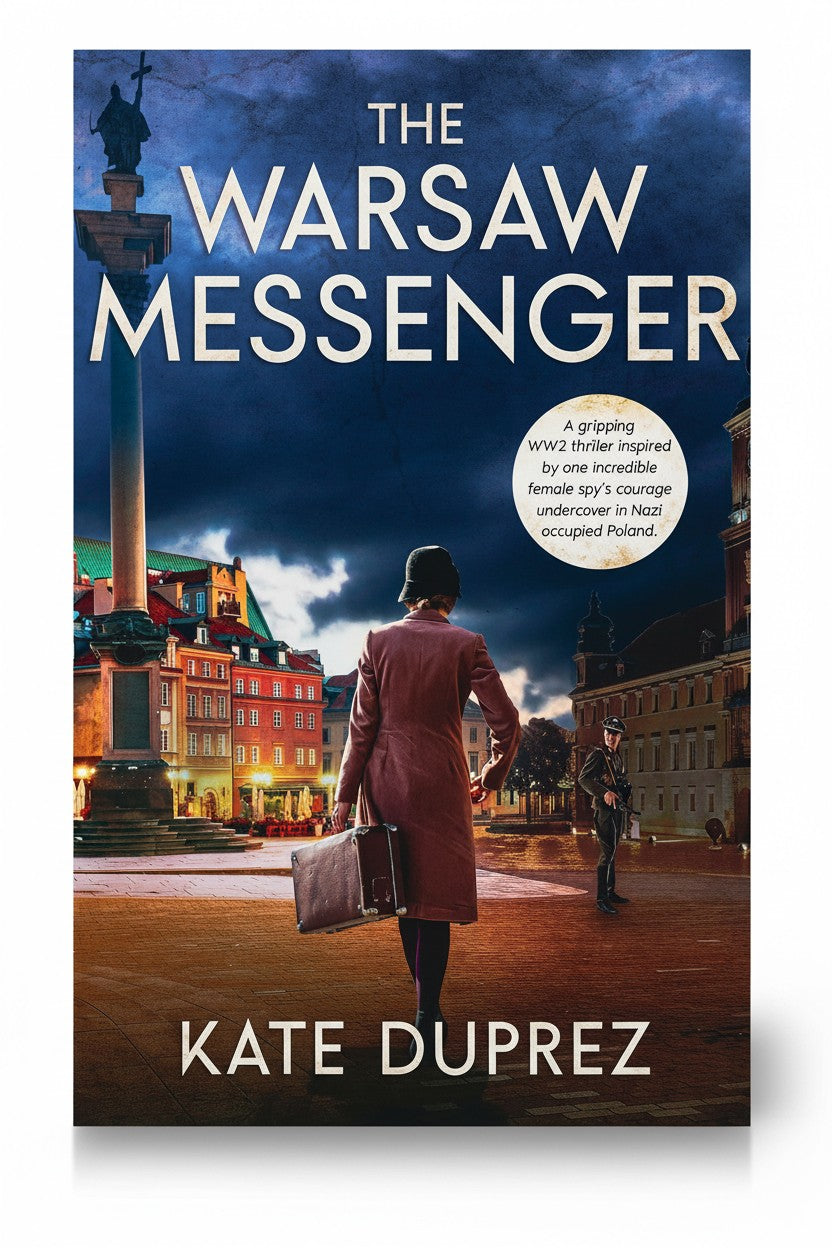 The Warsaw Messenger: A Historical WW2 Spy Thriller inspired by true events in Nazi occupied Poland by Kate Duprez