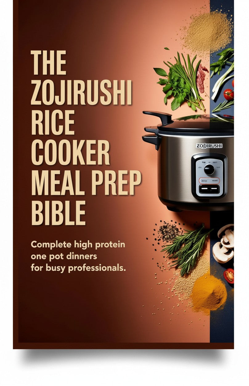 The Zojirushi Rice Cooker Meal Prep Bible: Complete High Protein One Pot Dinners for Busy Professionals by Anthony Ezra